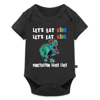 Grammatik Englischlehrer Englisch Sprache Lernen - Baby Premium Kurzarmbody - Schwarz - Vorne