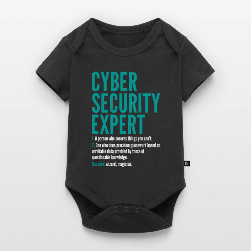 Cyber Security Expert Definition Coding Hacker Baby Premium Kurzarmbody