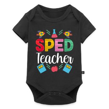Special Education Teacher Special Education Profession - Baby Premium short-sleeve bodysuit - black - Front