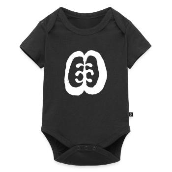 Egypte Ancien Symbole Amitié - Body à manches courtes Premium Bébé - noir - Devant