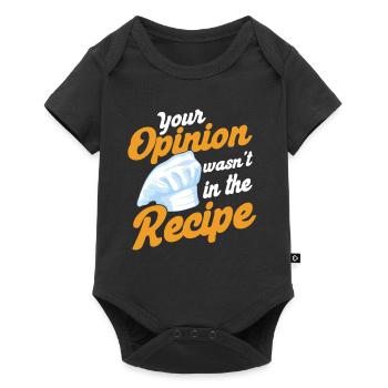 Chef Saying Gift Funny Chef - Baby Premium short-sleeve bodysuit - black - Front