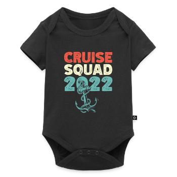 Cruise Squad 2022 Boat Trips Holiday Cruise - Baby Premium short-sleeve bodysuit - black - Front