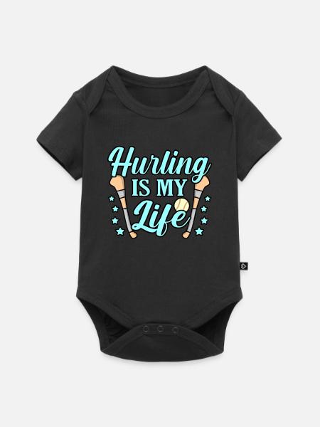 Schleudern Ist Mein Leben - Baby Premium Kurzarmbody - Schwarz