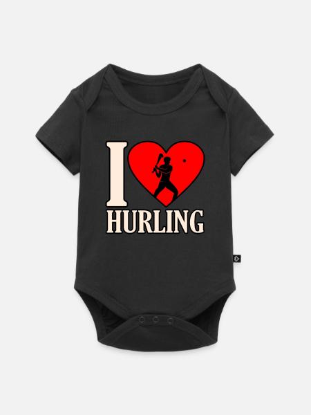 Ich Liebe Schleudern - Baby Premium Kurzarmbody - Schwarz