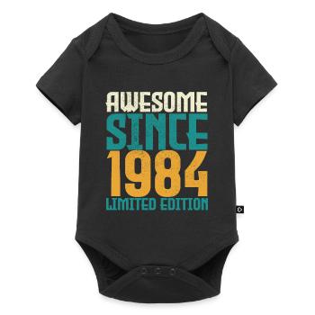 Awesome Since 1984 limited edition. - Baby Premium short-sleeve bodysuit - black - Front