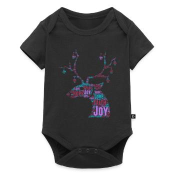 Noël Noël Noël No� - Body à manches courtes Premium Bébé - noir - Devant