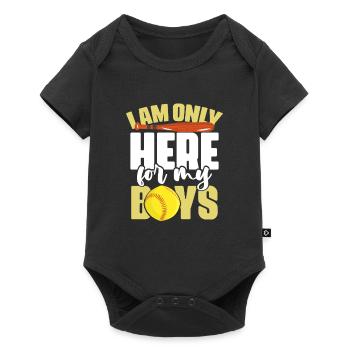 Athlètes sportifs Joueur Mère Mère Vie - Body à manches courtes Premium Bébé - noir - Devant