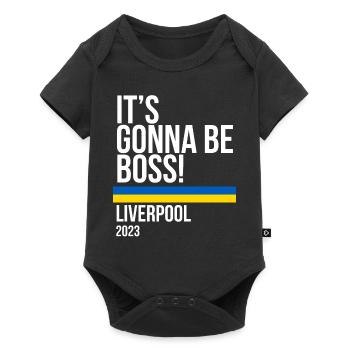 Liverpool - Baby Premium short-sleeve bodysuit - black - Front