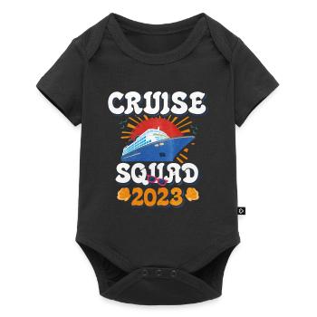 Cruise Squad 2023 - Baby Premium Kurzarmbody - Schwarz - Vorne