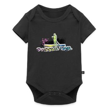 Paddle Time! Stand up paddle and paddleboard. - Baby Premium short-sleeve bodysuit - black - Front