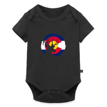 Colorado - Baby Premium short-sleeve bodysuit - black - Front