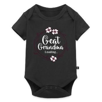 Arrière-grand-mère Grand-mère Arrière-grands-parents Grand-mère - Body à manches courtes Premium Bébé - noir - Devant