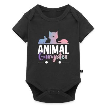 Vétérinaire Vétérinaire Bien-être animal - Body à manches courtes Premium Bébé - noir - Devant