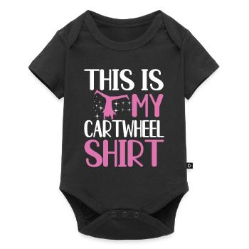 This is my Radschlag shirt - Baby Premium short-sleeve bodysuit - black - Front