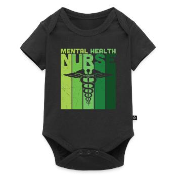 Mental Health Nurse - Baby Premium short-sleeve bodysuit - black - Front