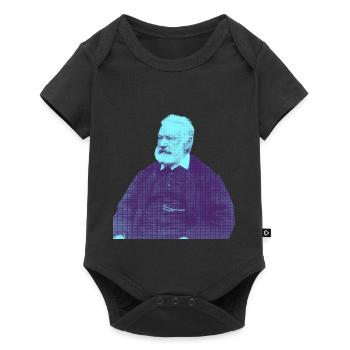Victor Hugo - French romantic writer - Baby Premium short-sleeve bodysuit - black - Front