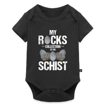 Rock Research and Quartz Rock Design - Baby Premium short-sleeve bodysuit - black - Front