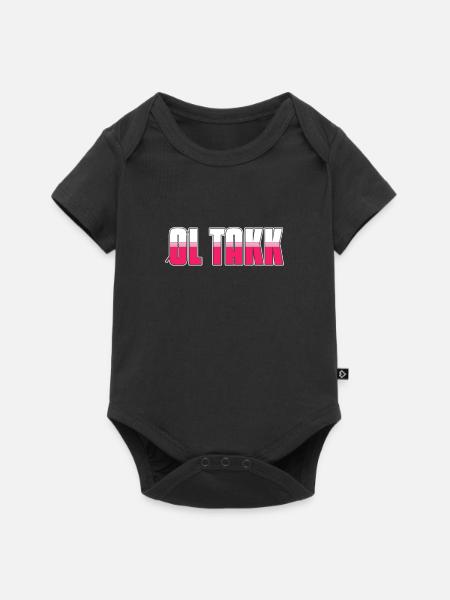Norwegen - Baby Premium Kurzarmbody - Schwarz