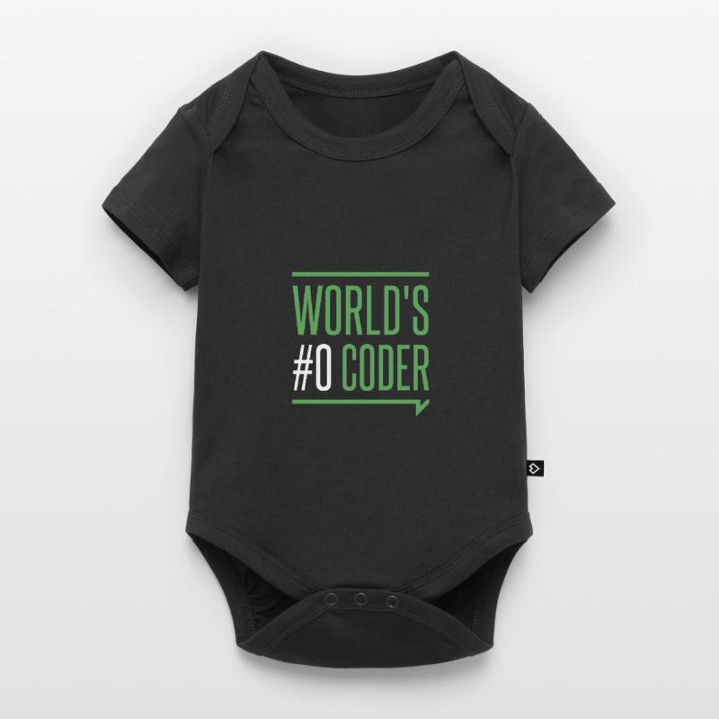 Programmer - creators coders world's #0 coder Baby Premium short-sleeve bodysuit