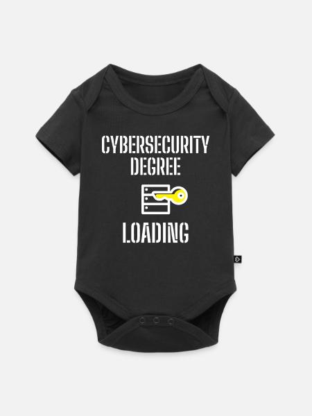 Cybersecurity - IT-Sicherheit Informatiker - Baby Premium Kurzarmbody - Schwarz