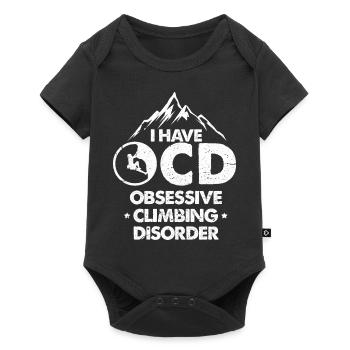 J’ai un trouble obsessionnel de l’escalade OCD Design - Body à manches courtes Premium Bébé - noir - Devant