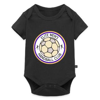 ELITE Men's Handball Club Awesome Handball T-Shirt - Baby Premium short-sleeve bodysuit - black - Front