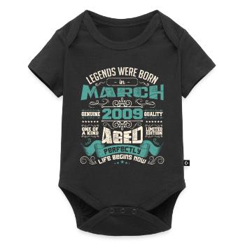 March 2009 | birthday gift - Baby Premium short-sleeve bodysuit - black - Front
