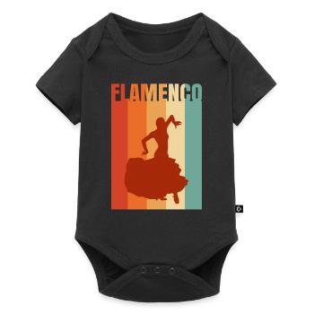 Flamenco - Body à manches courtes Premium Bébé - noir - Devant