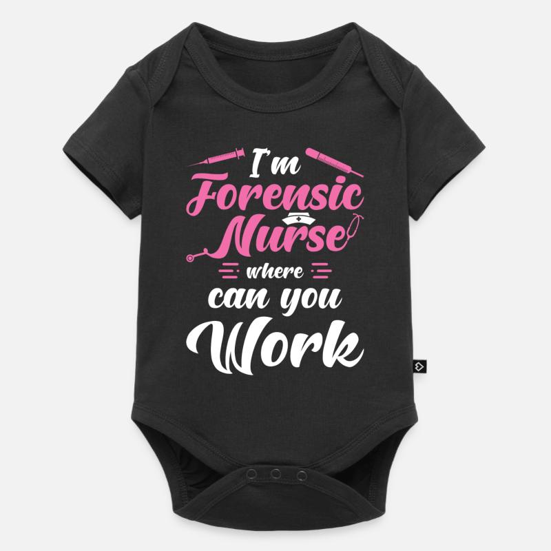 Forensic Nurse - Baby Premium short-sleeve bodysuit - black