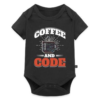 Software Computer Developer - Baby Premium short-sleeve bodysuit - black - Front