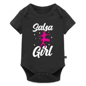 Salsa Girls Dancing Dancers Dance Hobby - Baby Premium short-sleeve bodysuit - black - Front