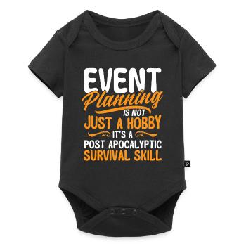 Event Planner Wedding Planner Event Manager - Baby Premium short-sleeve bodysuit - black - Front