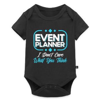 Event Planner Wedding Planner Event Manager - Baby Premium short-sleeve bodysuit - black - Front
