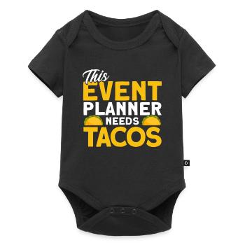 Event Planner Wedding Planner Event Manager - Baby Premium short-sleeve bodysuit - black - Front