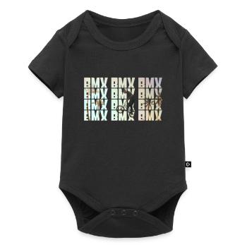 Le BMX - Body à manches courtes Premium Bébé - noir - Devant