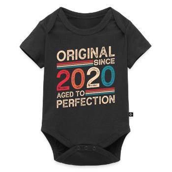 Original Depuis 2020 Vieilli À La Perfection - Body à manches courtes Premium Bébé - noir - Devant