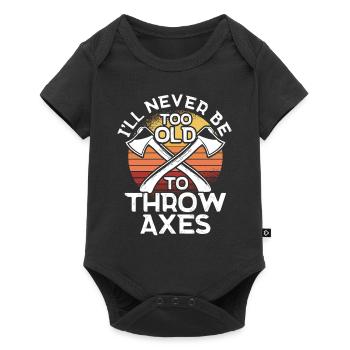 Axe Thrower Axe Throw Axe Gift - Baby Premium short-sleeve bodysuit - black - Front