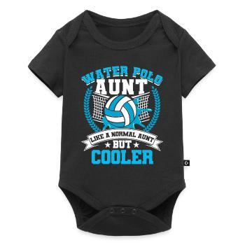 Water Sports Polo Polo Swimming - Baby Premium short-sleeve bodysuit - black - Front