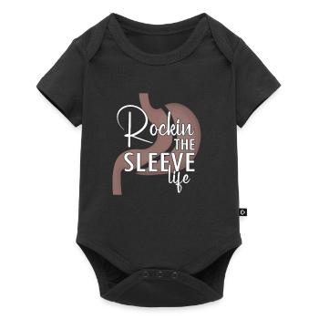 Gastric Bypass and Gastric Bypass Operation Design - Baby Premium short-sleeve bodysuit - black - Front