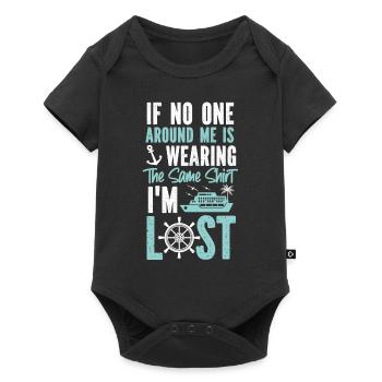 Cruise Ship Vacation Friends - Baby Premium short-sleeve bodysuit - black - Front
