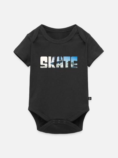 Skateboarding - Baby Premium Kurzarmbody - Schwarz