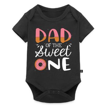 Papa du doux - Body à manches courtes Premium Bébé - noir - Devant