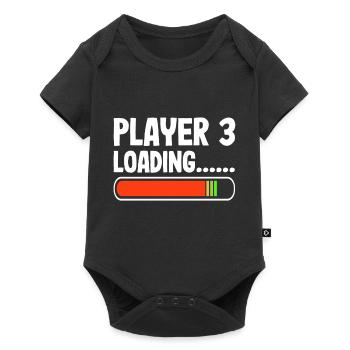 Player 3 Store New Gaming Father Baby - Body à manches courtes Premium Bébé - noir - Devant