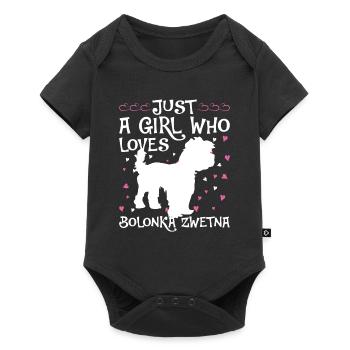Bolonka Zwetna Chiens cadeaux - Body à manches courtes Premium Bébé - noir - Devant