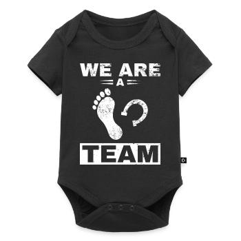 Horse Rider Riding Horses Love - Baby Premium short-sleeve bodysuit - black - Front