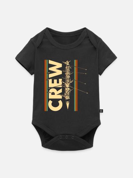 Team Rowers Rowers Rowing Gift - Baby Premium short-sleeve bodysuit - black
