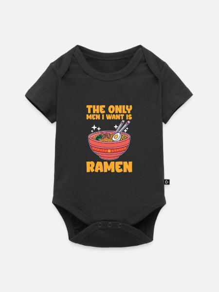 Ramen - Baby Premium Kurzarmbody - Schwarz