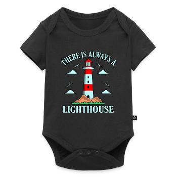 Phare - Body à manches courtes Premium Bébé - noir - Devant