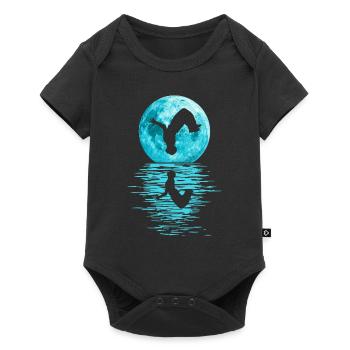 Parkour, Freerunning, Street Workout, Acrobatic - Baby Premium Kurzarmbody - Schwarz - Vorne