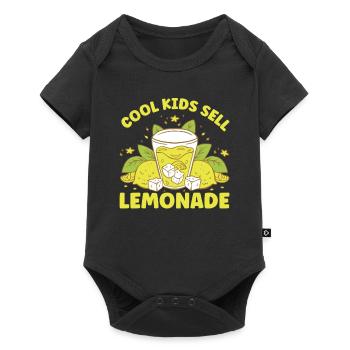 Lemonade Rack Lemon Juice Homemade - Baby Premium short-sleeve bodysuit - black - Front